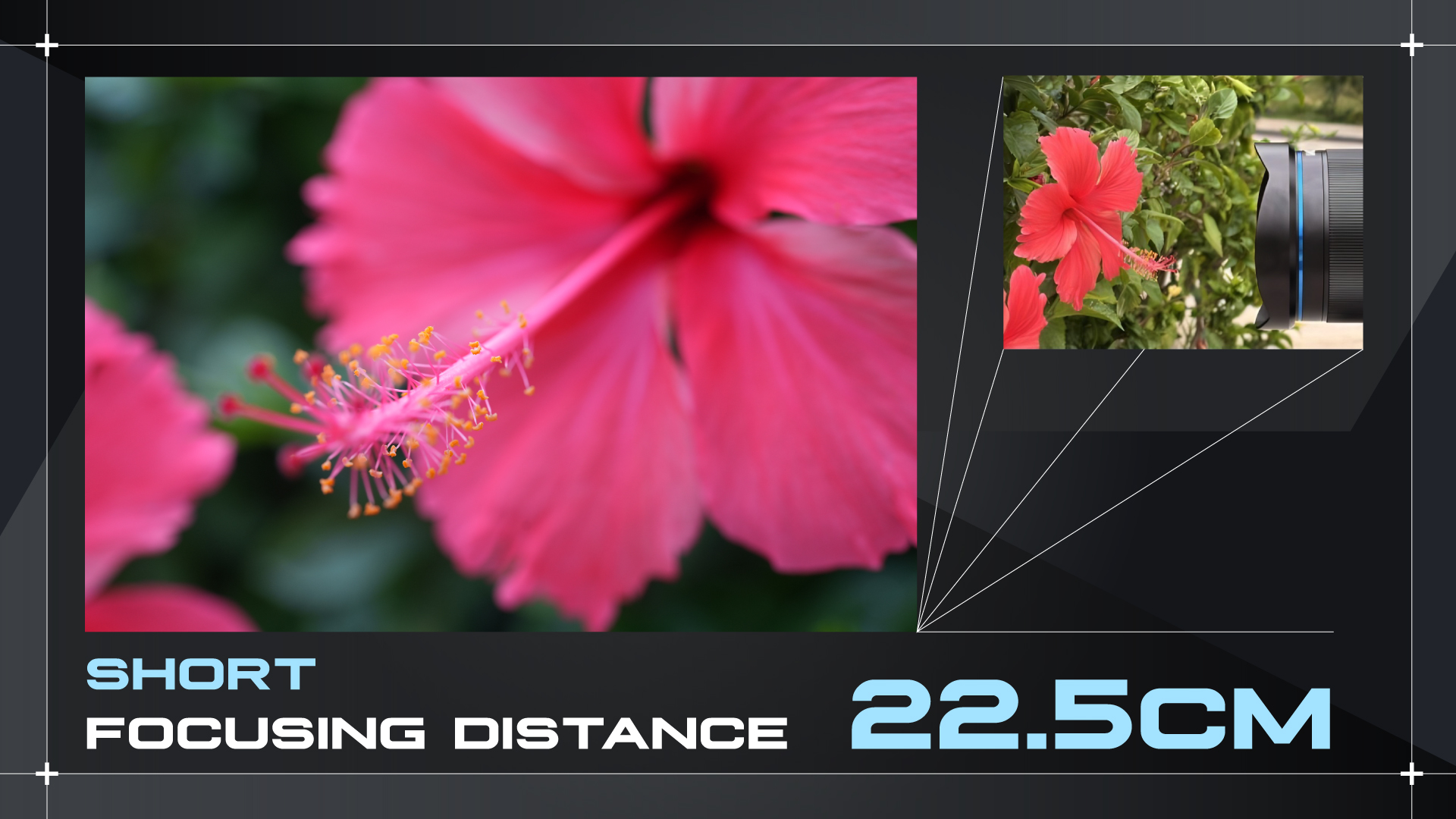 35mm tilt shift feature short focus distance