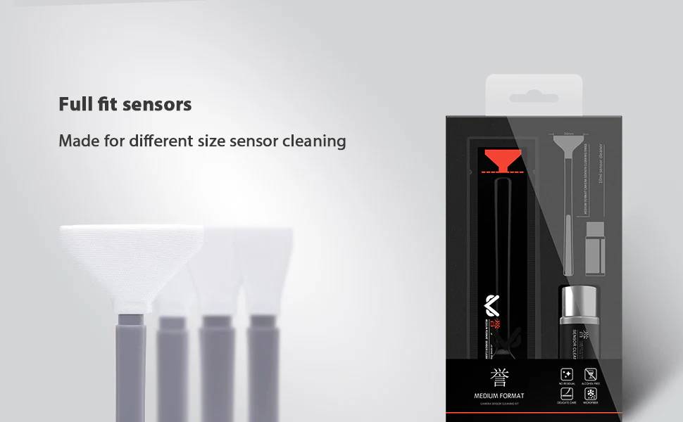 Camera sensor cleaner