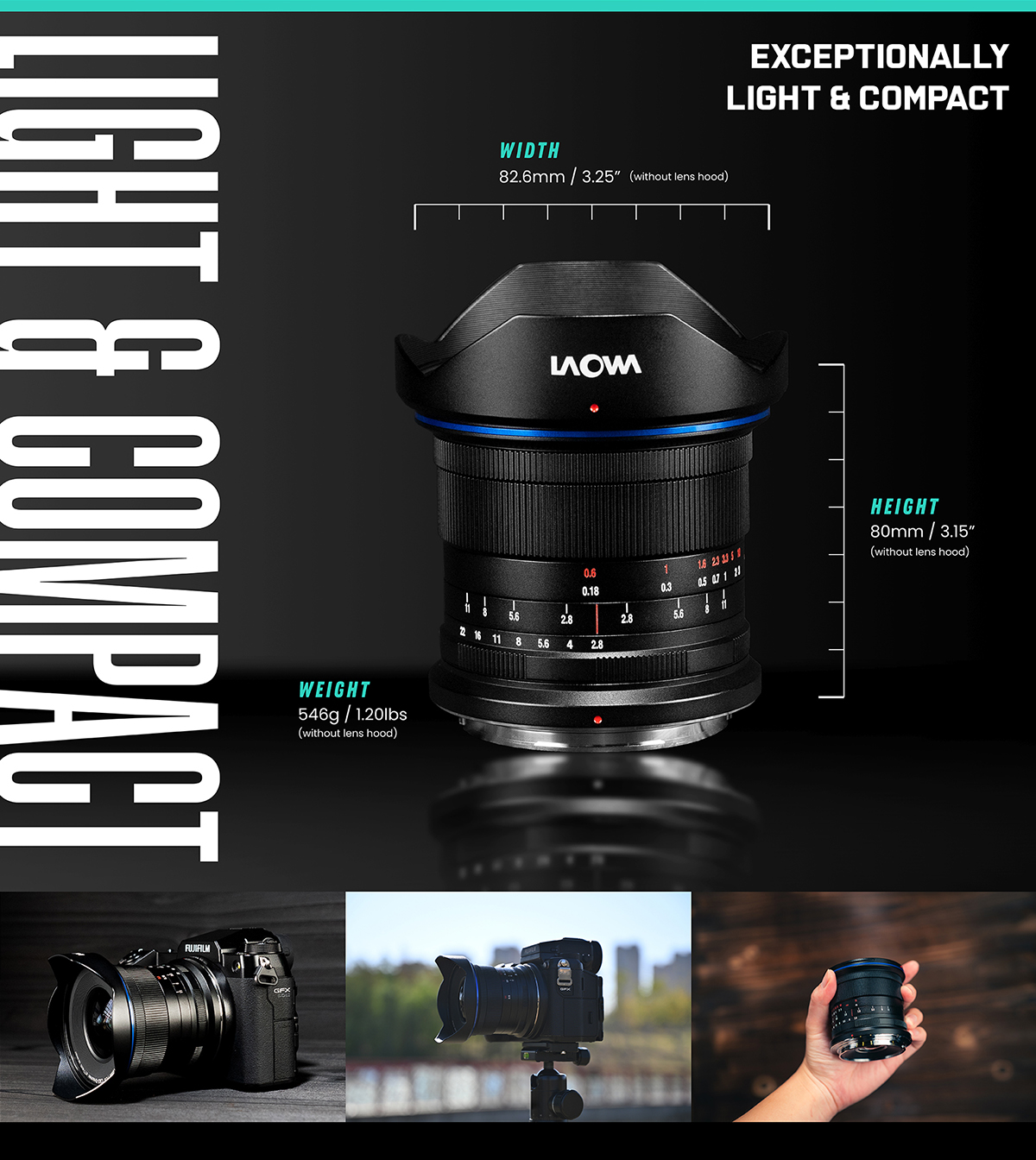 Laowa 19mm GFX Light and Compact