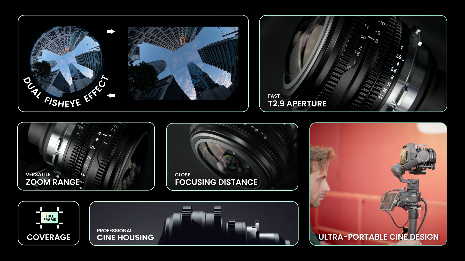 Laowa 8-15mm Product highlights